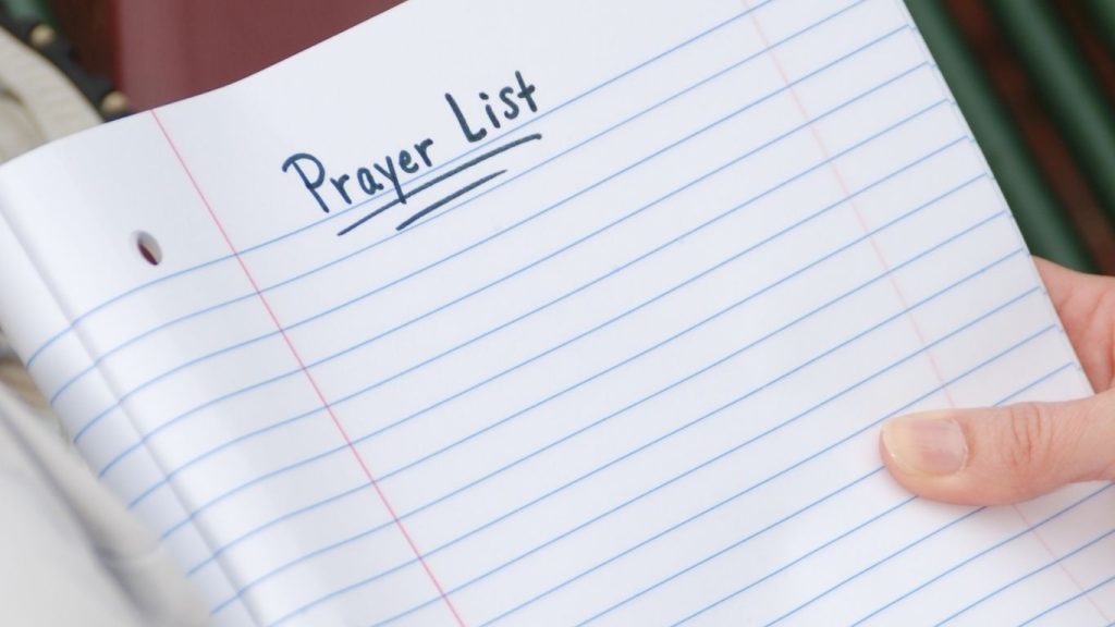 prayer list