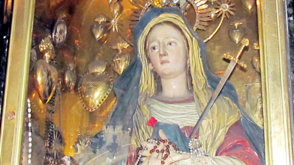 our lady of sorrows prayer